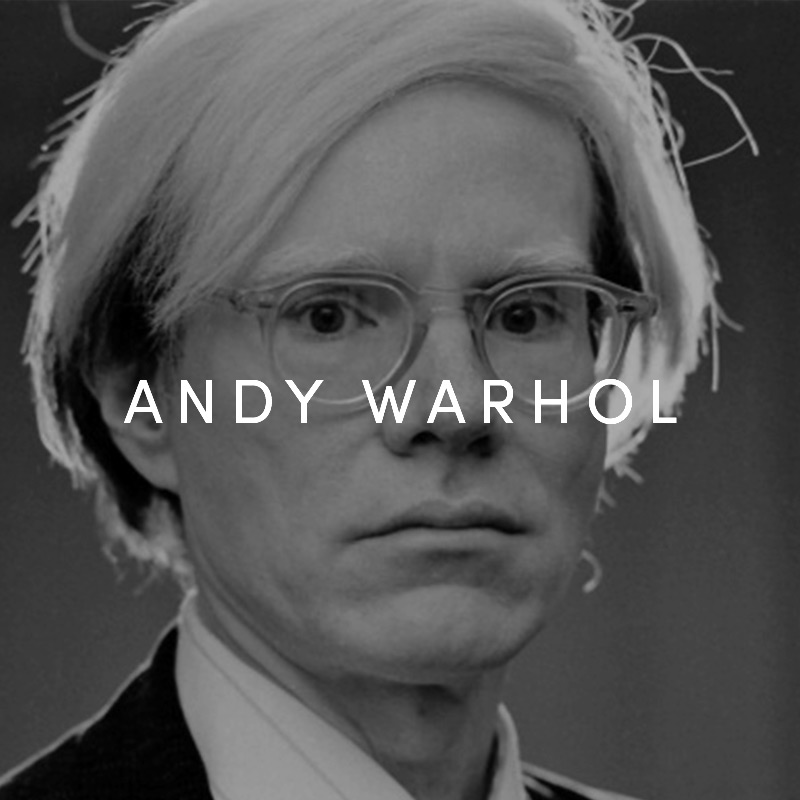 Artist Andy Warhol Button