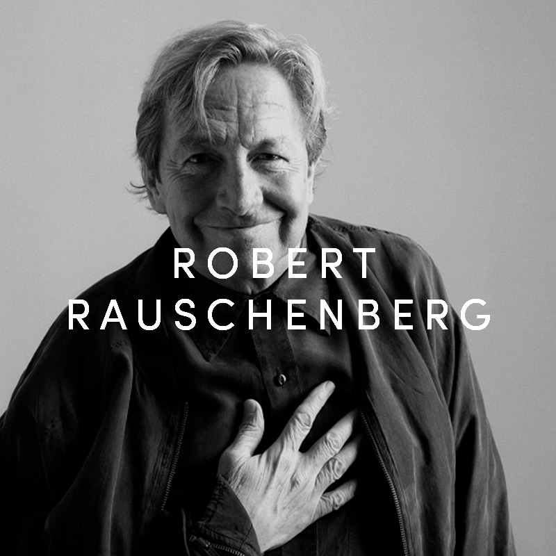 Robert Rauschenberg Artist Premium Modern Art Button